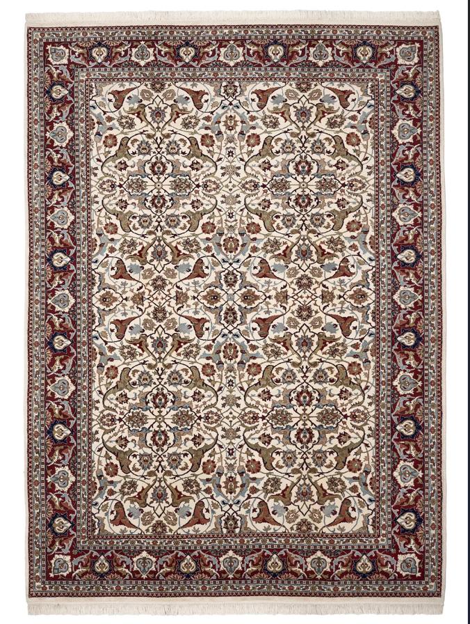 Original Turkish Hereke Rug – Hand Knotted Silk/Wool – Luxurious Traditional Carpet – 246x301 cm