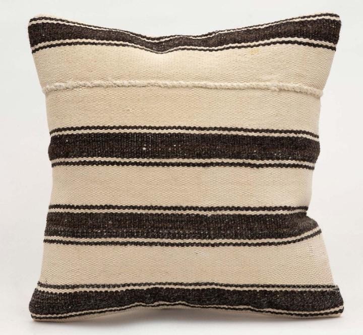 Handmade Turkish Kilim Pillow Cover