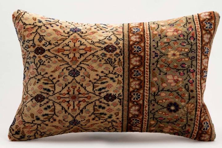 Handmade Turkish Kilim Pillow Cover