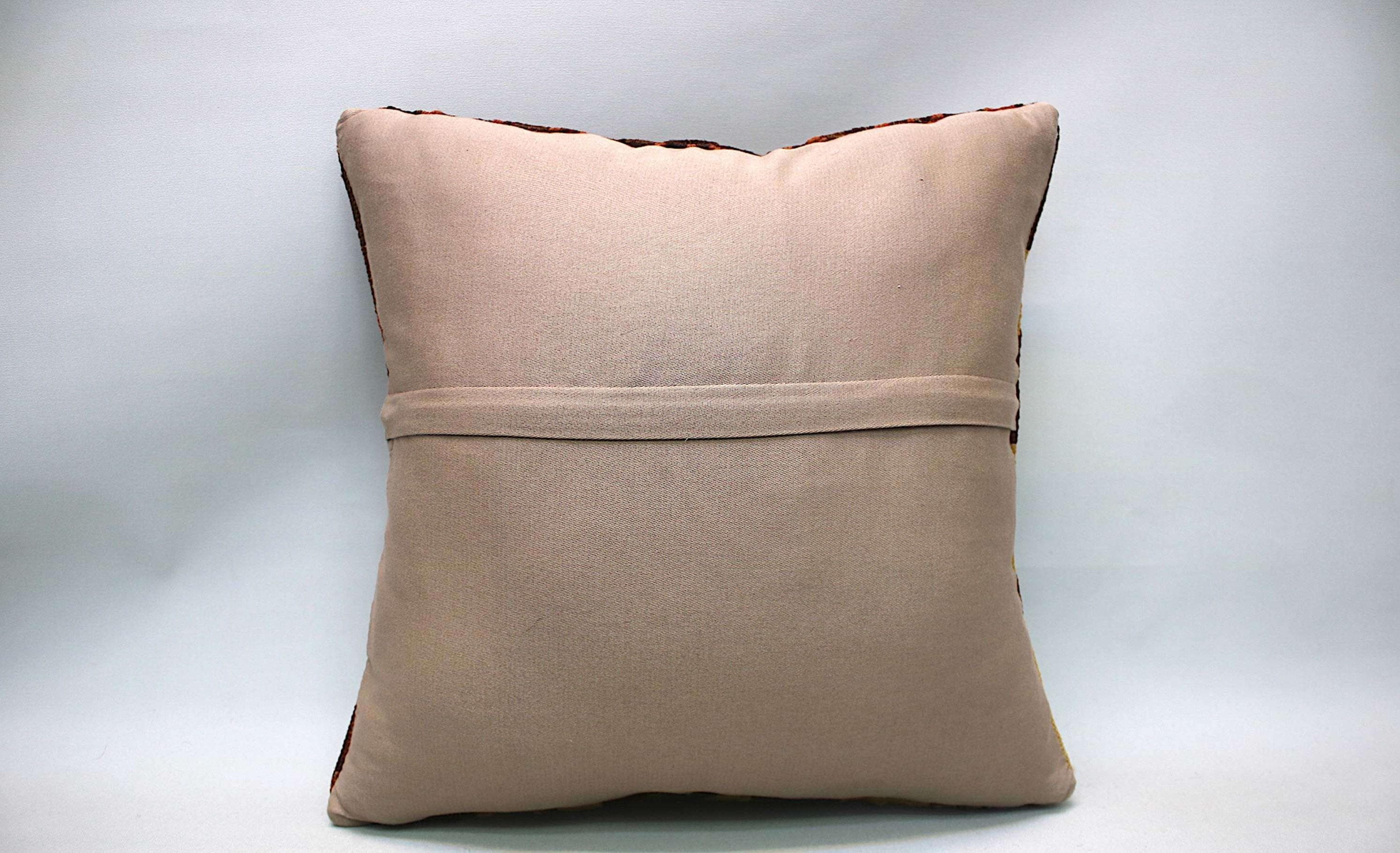 Handmade Turkish Kilim Pillow Cover